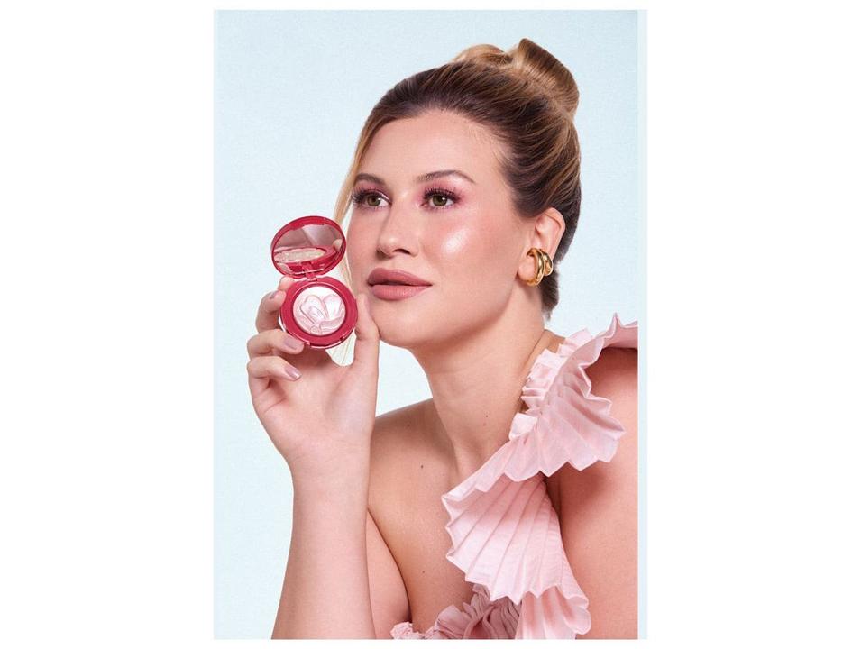 Iluminador Facial Eudora Rosa Suave Niina Secrets Soft Petals 3g - 1