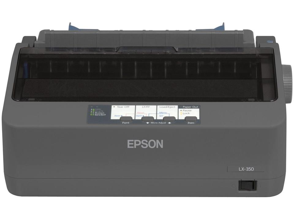 Impressora Epson LX-350 Matricial Preto e Branco - 3