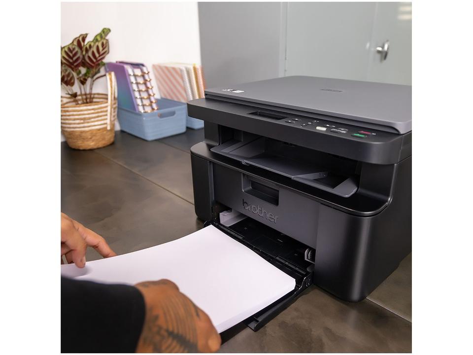 Impressora Multifuncional Brother DCPL1632W Laser Monocromática Wi-Fi USB - 2