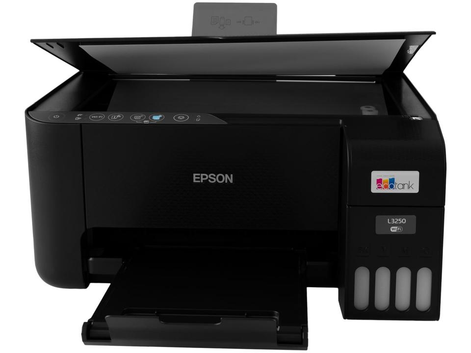 Impressora Multifuncional Epson Ecotank L3250 - Tanque de Tinta Colorida USB Wi-Fi - Bivolt - 6