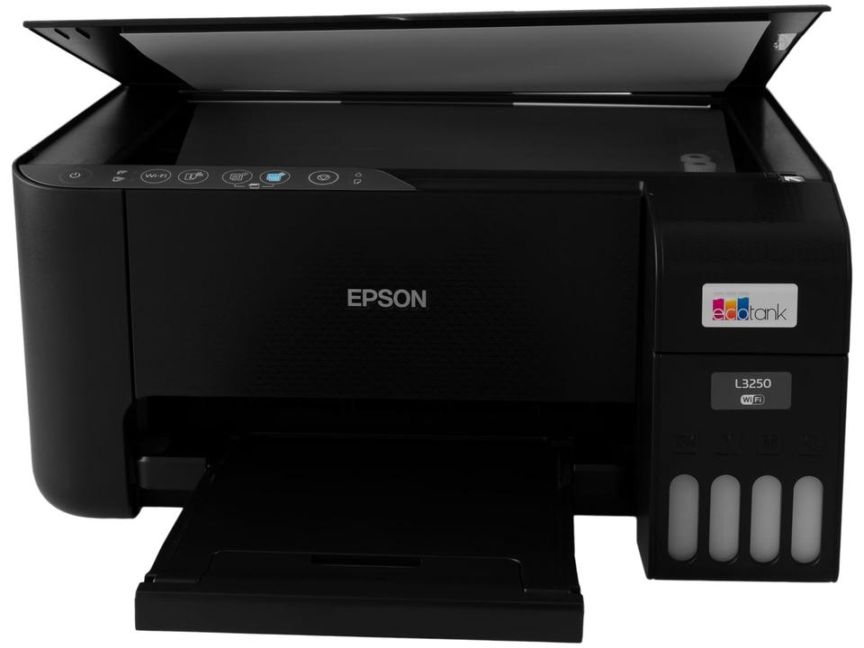 Impressora Multifuncional Epson Ecotank L3250 - Tanque de Tinta Colorida USB Wi-Fi - Bivolt - 4