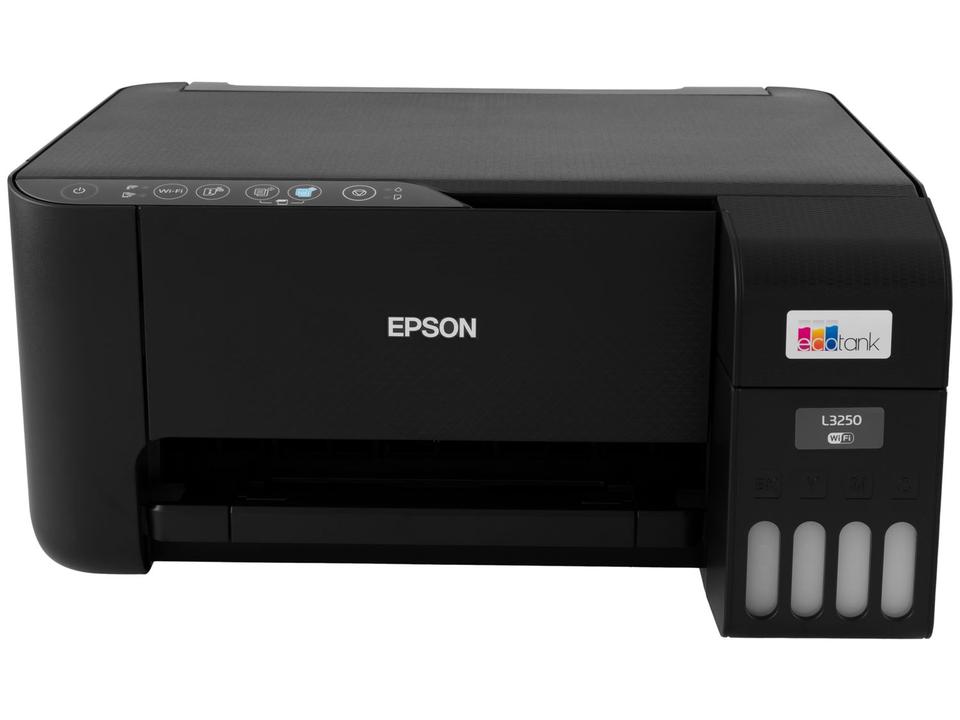 Impressora Multifuncional Epson Ecotank L3250 - Tanque de Tinta Colorida USB Wi-Fi - Bivolt - 3