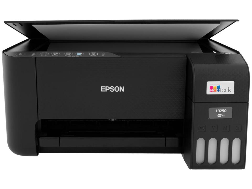 Impressora Multifuncional Epson Ecotank L3250 - Tanque de Tinta Colorida USB Wi-Fi - Bivolt