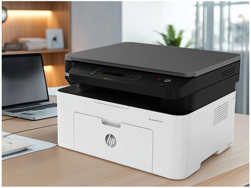 Impressora Multifuncional HP Laser 135W Preto e Branco Wi-Fi USB - 2