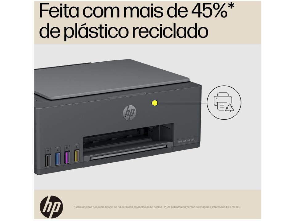 Impressora Multifuncional HP Smart Tank 581 Wi-Fi - 12