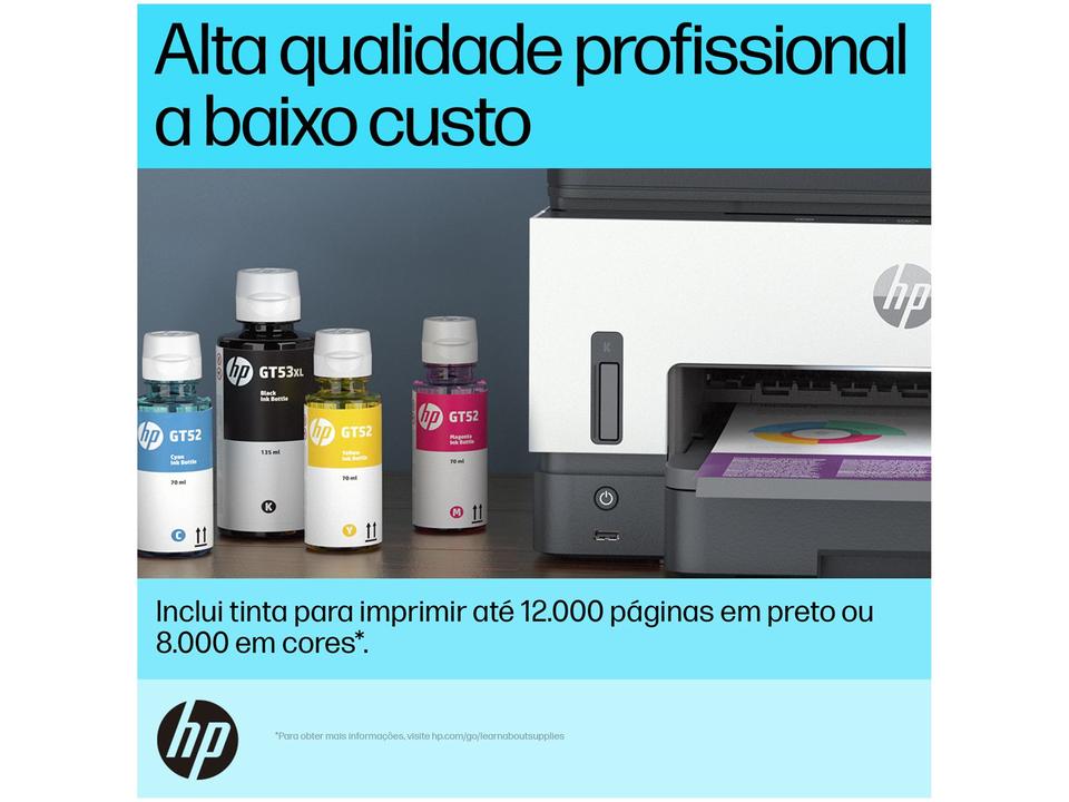 Impressora Multifuncional HP Smart Tank 794 Wi-Fi Tanque de tinta Colorida Duplex USB - Bivolt - 3