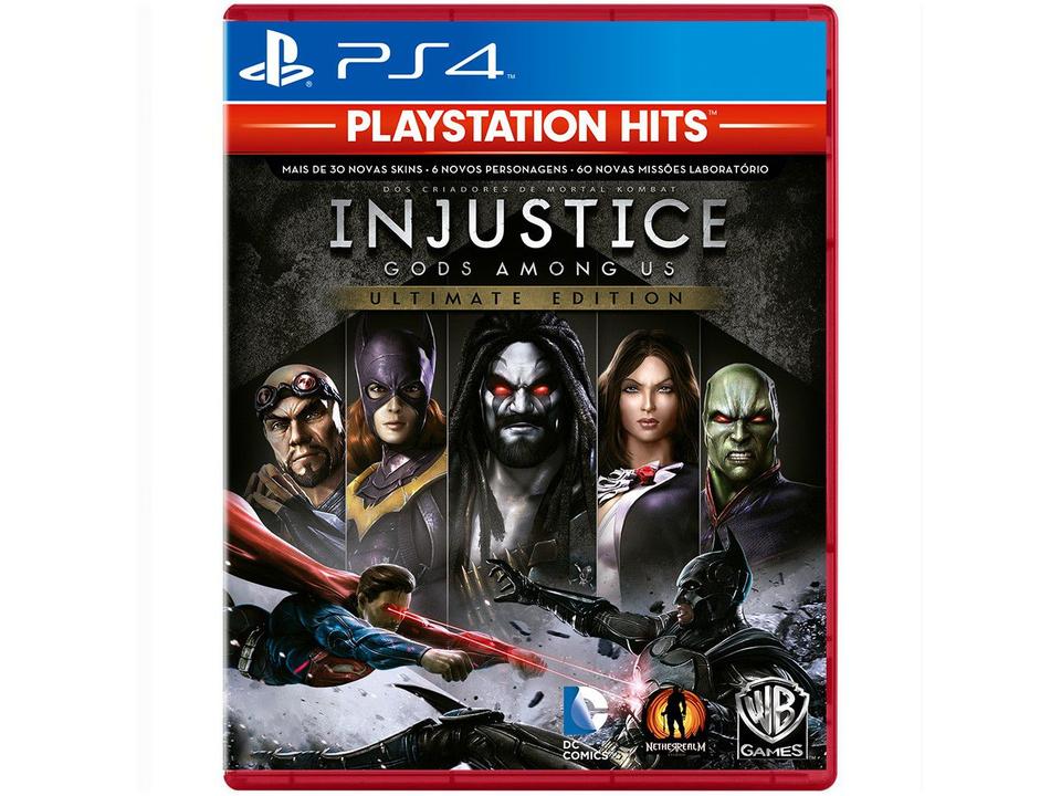 Injustice Gods Among Us Ultimate Edition para PS4 - WB Games PlayStation Hits