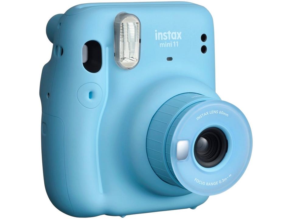 Instax Mini 11 Fujifilm Azul Flash Automático - 3