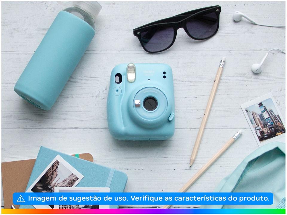 Instax Mini 11 Fujifilm Azul Flash Automático - 1