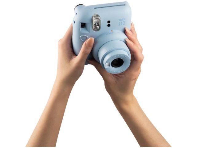 Instax Mini 12 Fujifilm Azul Candy Flash - Automático com Pack com 10 Filmes - 6