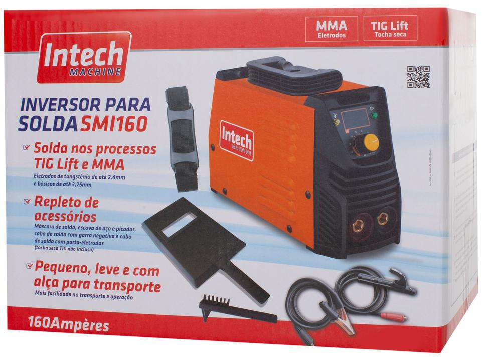 Inversor de Solda Intech Machine SMI160 - 6200W - 110 V - 9