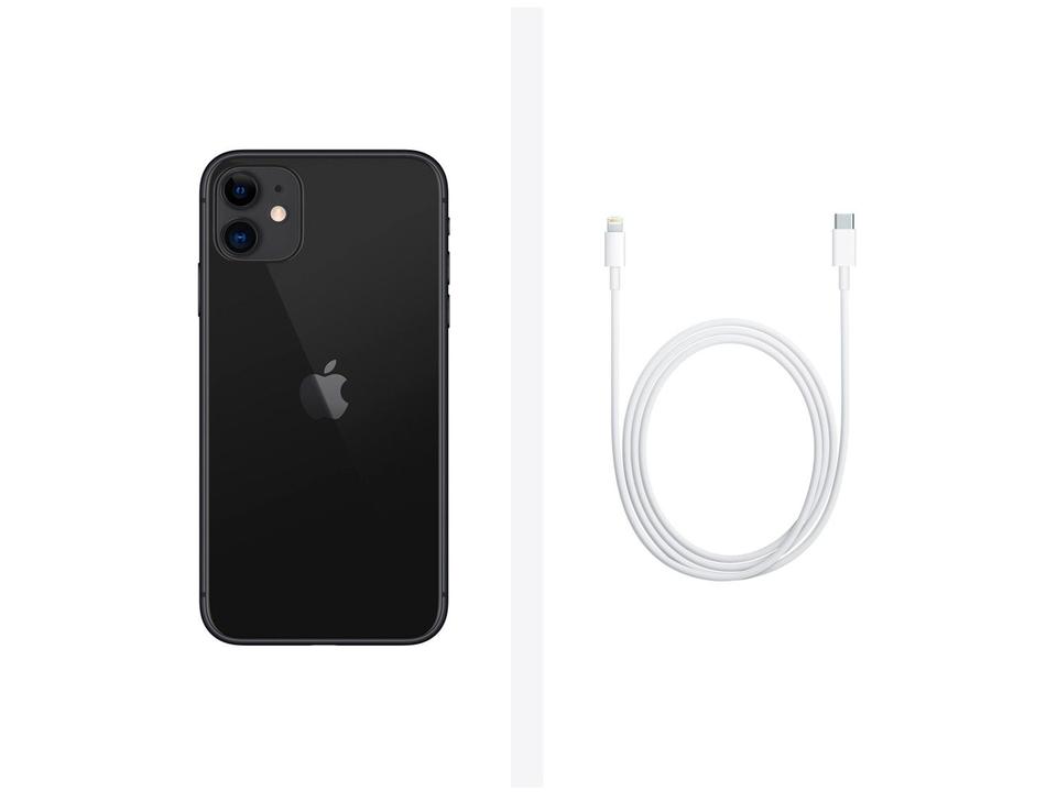 iPhone 11 Apple 64GB Preto 6,1” 12MP iOS - 3