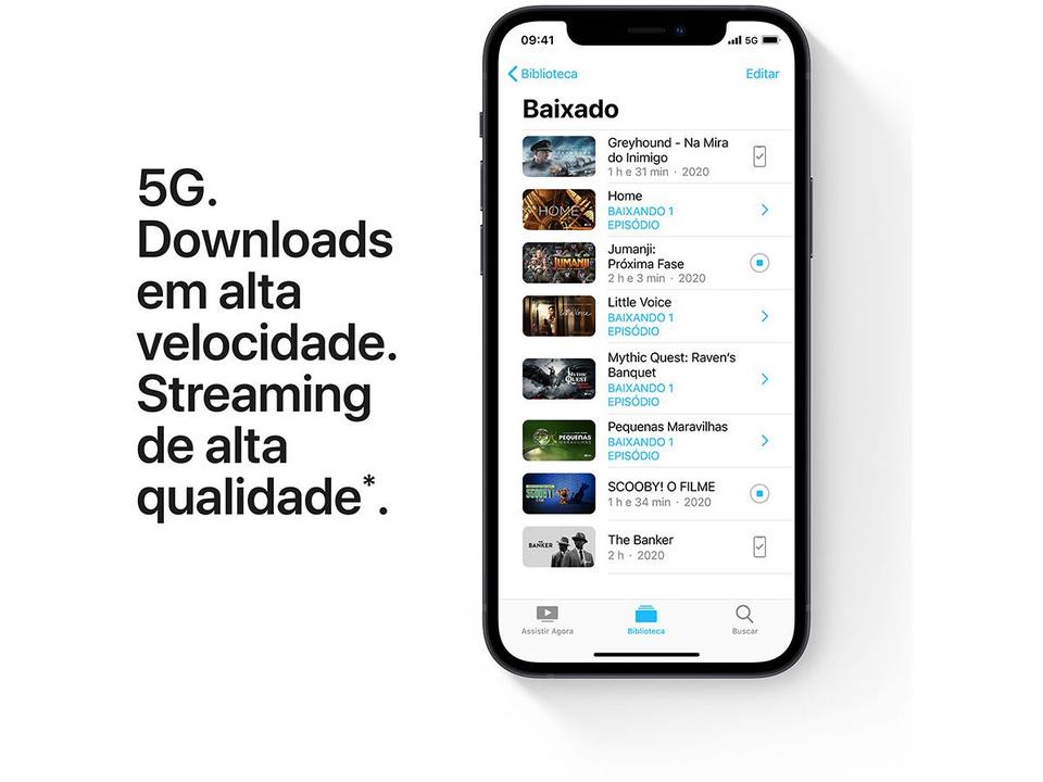 iPhone 12 Apple 256GB Preto Tela 6,1” - 4