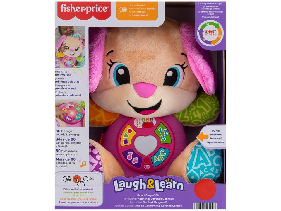 Irmã do Cachorrinho Aprende Comigo Fisher-Price Mattel - 5