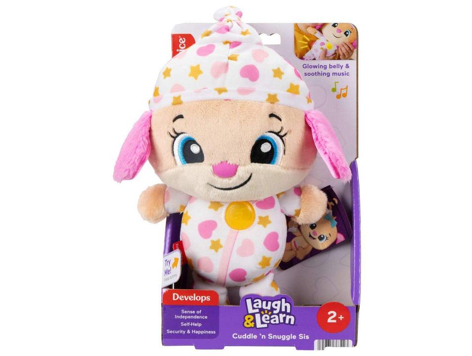 Irmãzinha Hora de Dormir Brinquedo Bebê Fisher-Price Mattel - 5