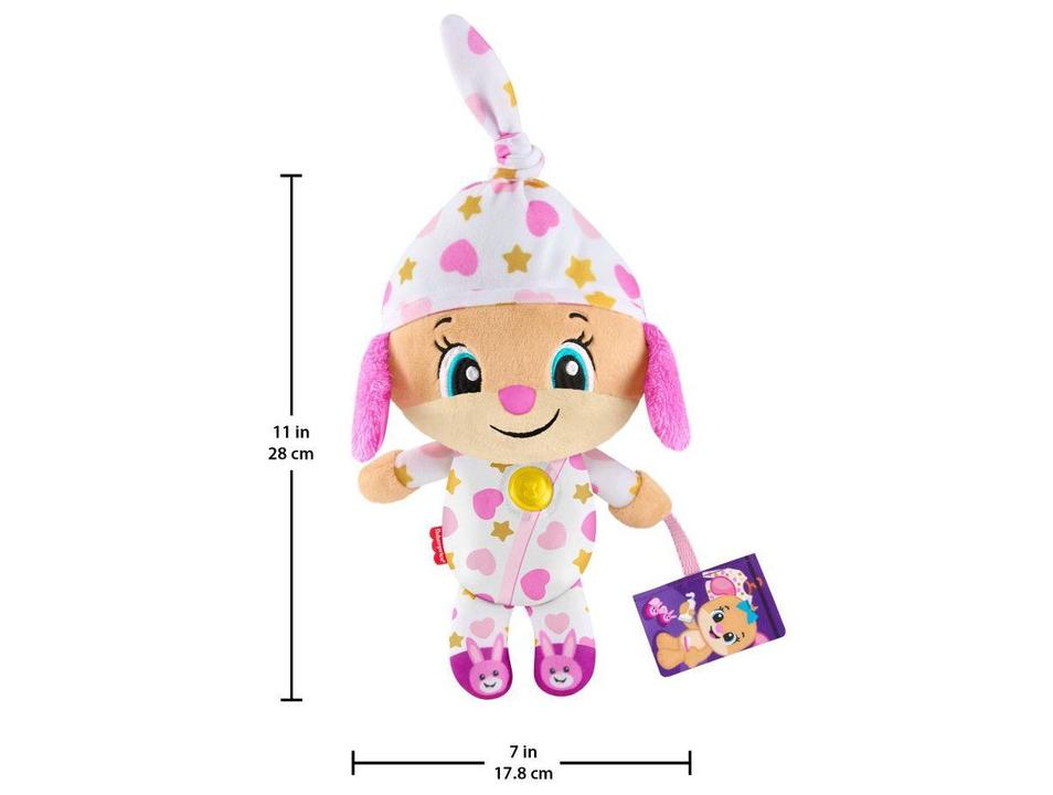 Irmãzinha Hora de Dormir Brinquedo Bebê Fisher-Price Mattel - 4