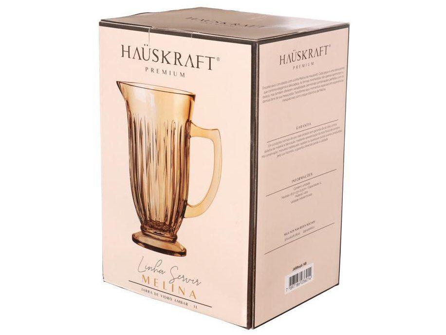 Jarra de Vidro 1L Âmbar Hauskraft Melina - 1