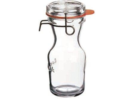 Jarra de Vidro com Tampa Transparente 250ml Luigi Bor - 1