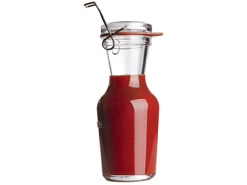 Jarra de Vidro com Tampa Transparente 250ml - 2