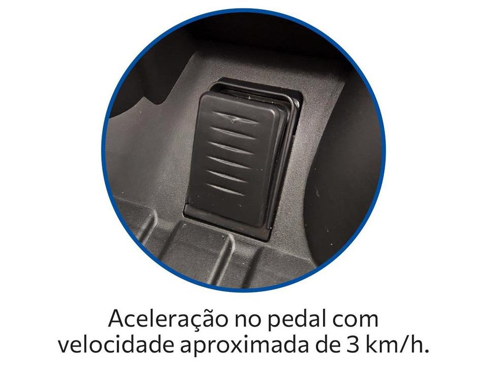 Jeep Elétrico Infantil Branco e Preto Bandeirante - 5