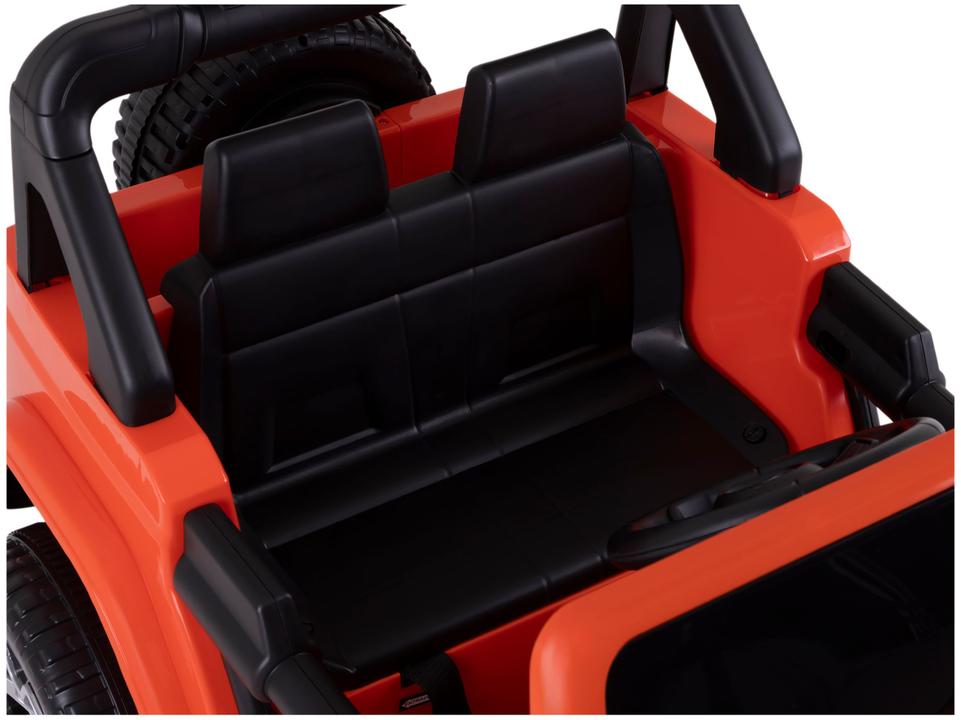 Jeep Elétrico Infantil Laranja Bandeirante - 18