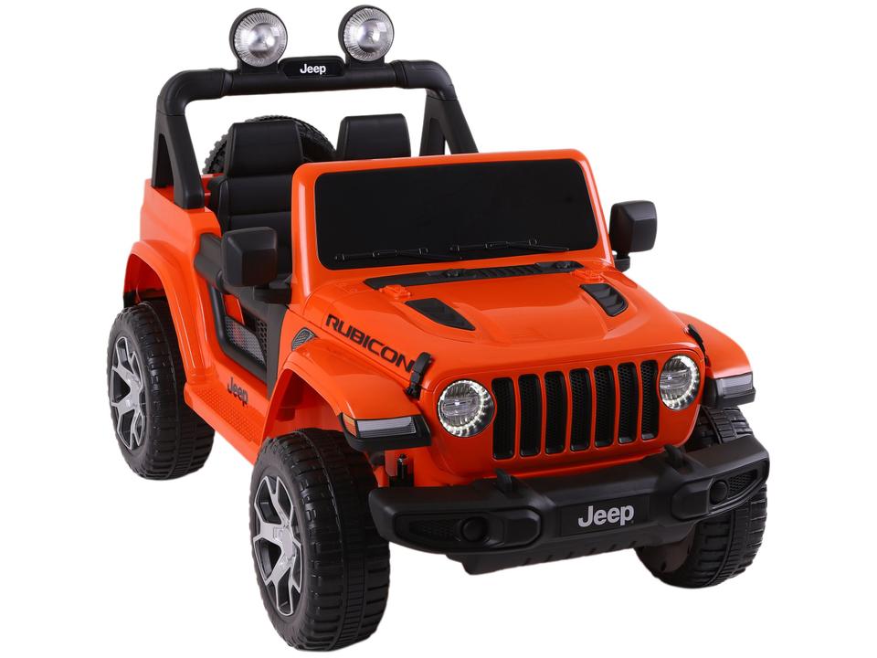 Jeep Elétrico Infantil Laranja Bandeirante - 2