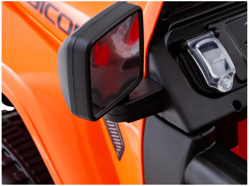 Jeep Elétrico Infantil Laranja Bandeirante - 11