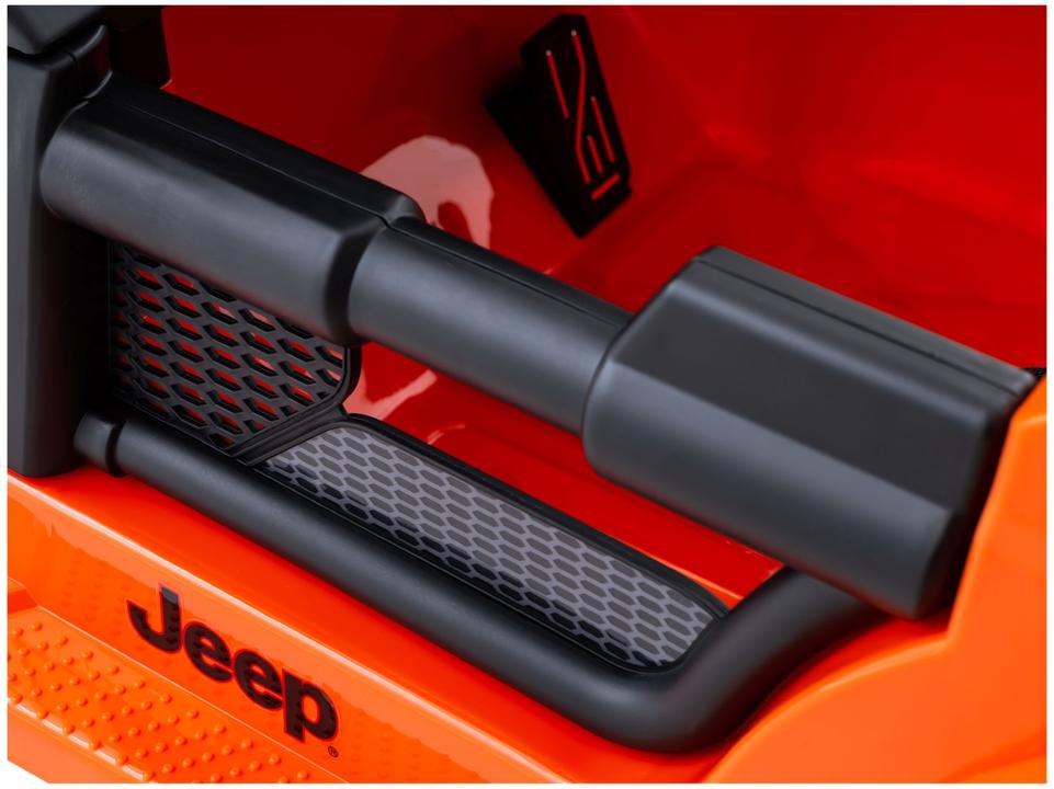 Jeep Elétrico Infantil Laranja Bandeirante - 12