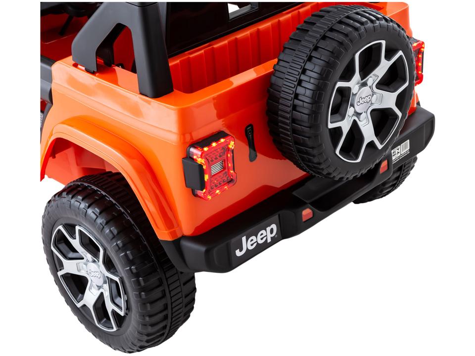 Jeep Elétrico Infantil Laranja Bandeirante - 17