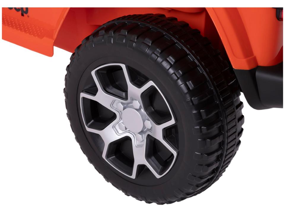 Jeep Elétrico Infantil Laranja Bandeirante - 19