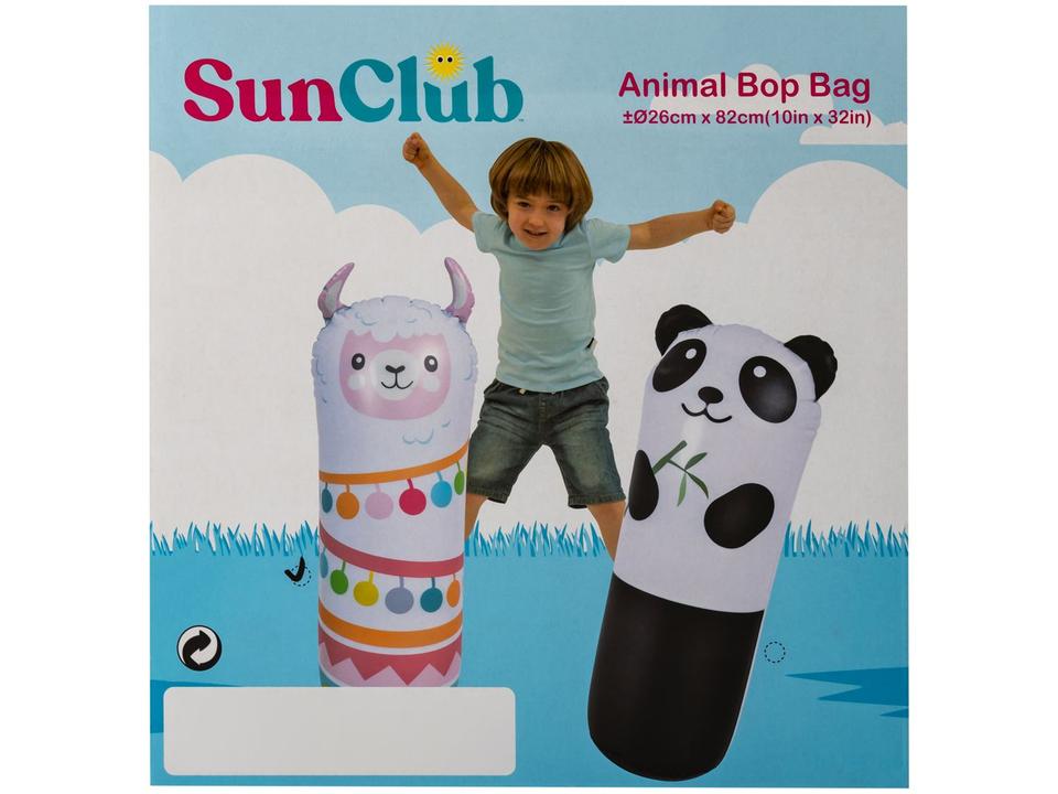 João Teimoso Inflável Jilong Bop Bag Animal 82cm - 8