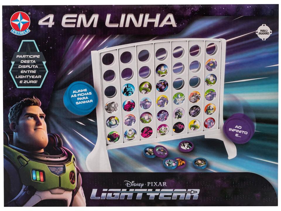 Jogo 4 em Linha Tabuleiro Estrela - 7