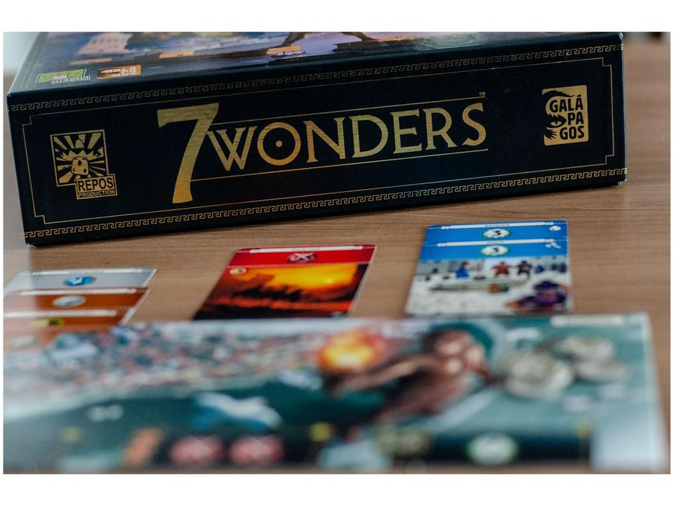 Jogo 7 Wonders: 2ª Edição Tabuleiro Galápagos - 10