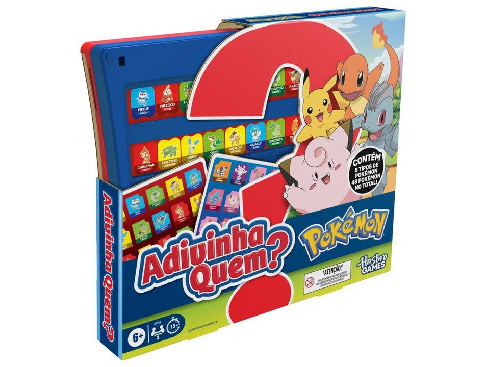Jogo Adivinha Quem Pokémon - 2