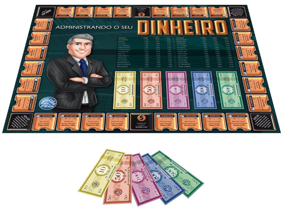 Jogo Administrando o seu Dinheiro Tabuleiro - 1