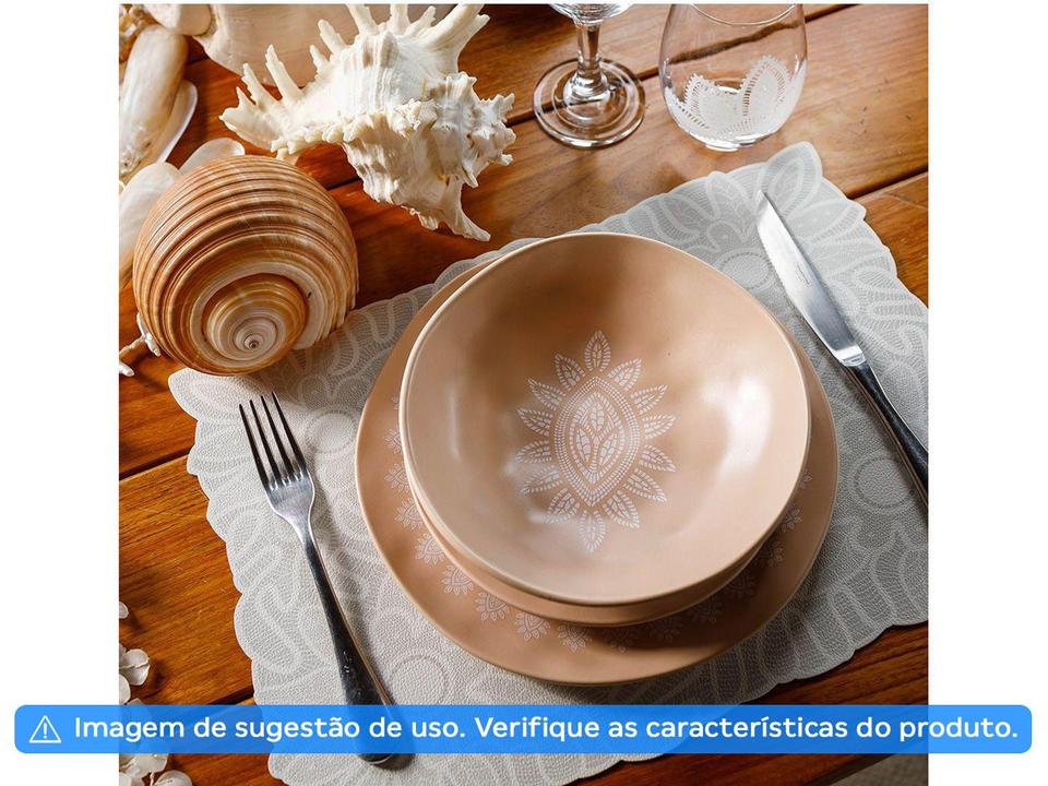 Jogo Americano Mandacaru Martha Medeiros Areia 4 Peças 43x30cm - 1