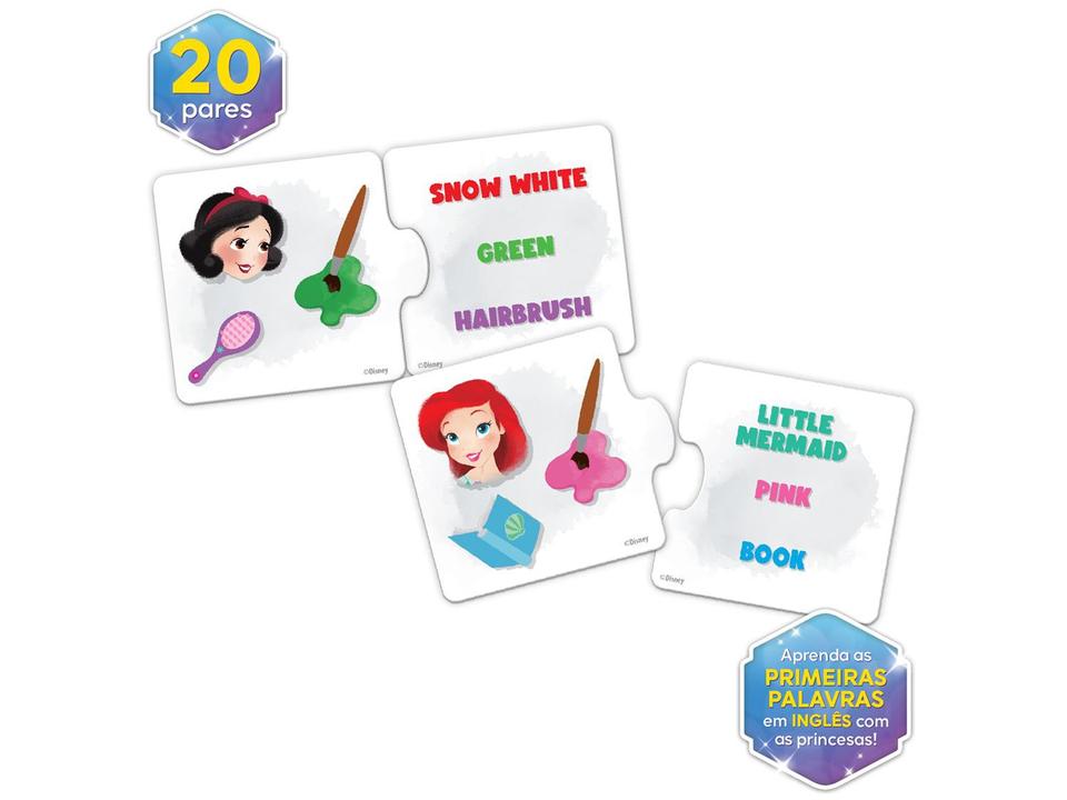 Jogo Aprendendo as Palavras em Inglês Princesas - 1
