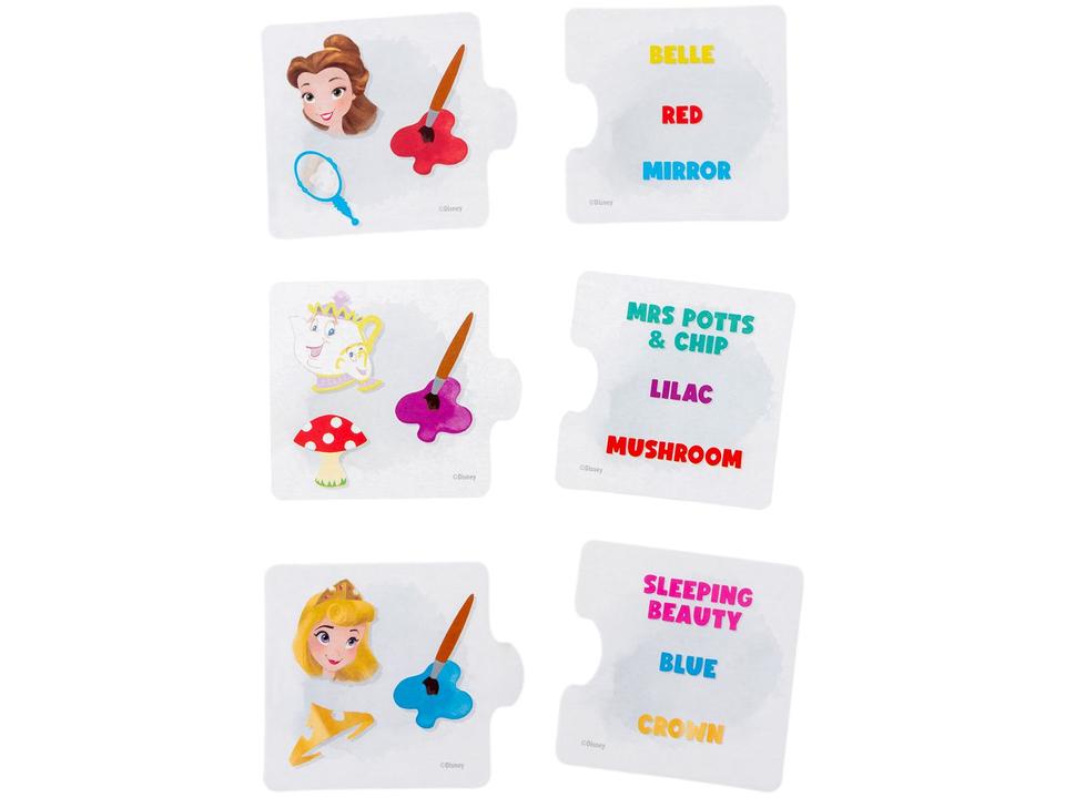 Jogo Aprendendo as Palavras em Inglês Princesas - 2
