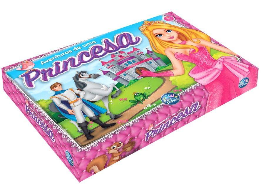 Jogo Aventuras de uma Princesa Top Line Tabuleiro - 6