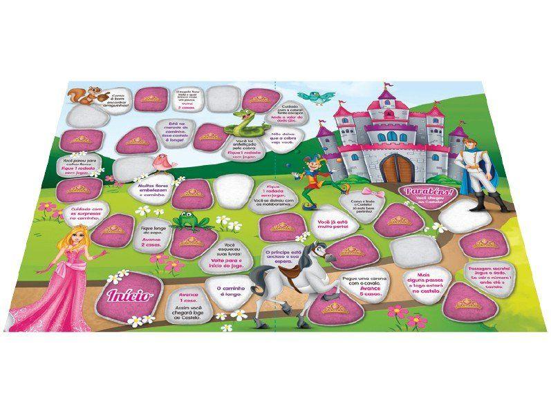 Jogo Aventuras de uma Princesa Top Line Tabuleiro - 2