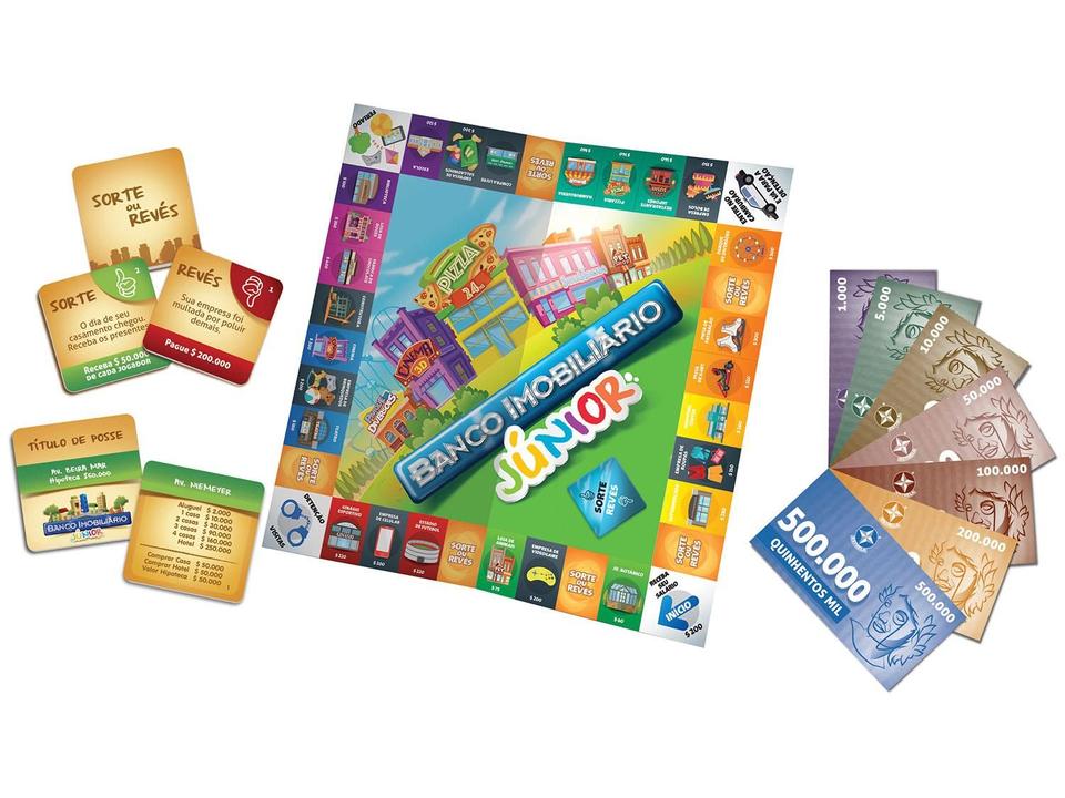 Jogo Banco Imobiliário Junior - 1