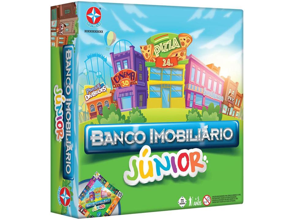 Jogo Banco Imobiliário Junior - Tabuleiro Estrela - 2