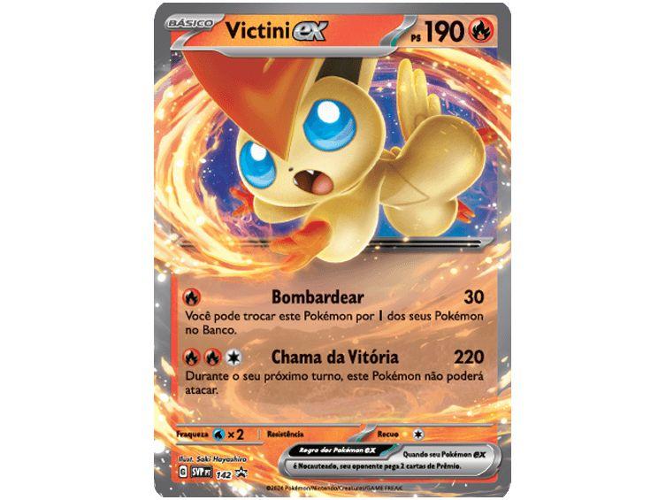 Jogo Baralho Victini e Miraidon Estampas - 3