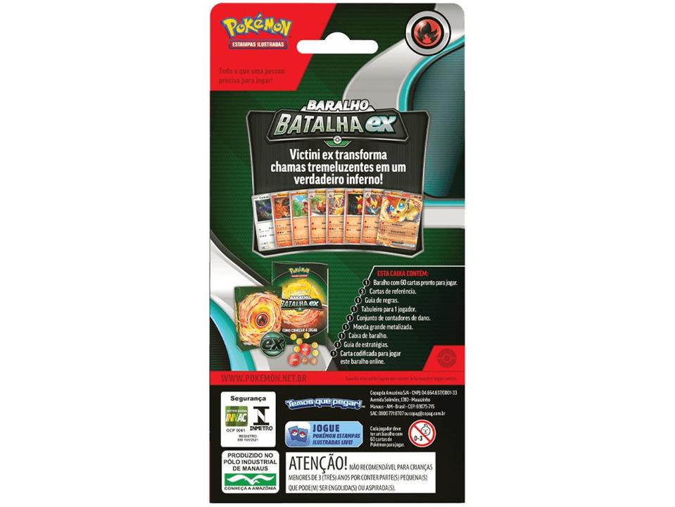 Jogo Baralho Victini e Miraidon Estampas - 7