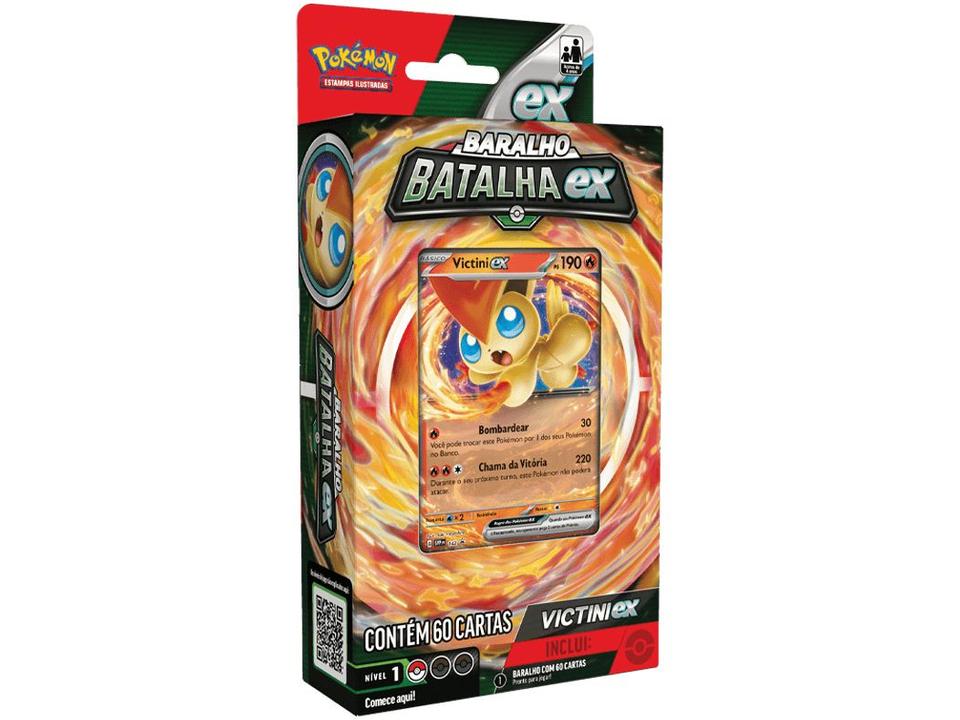 Jogo Baralho Victini e Miraidon Estampas - 5
