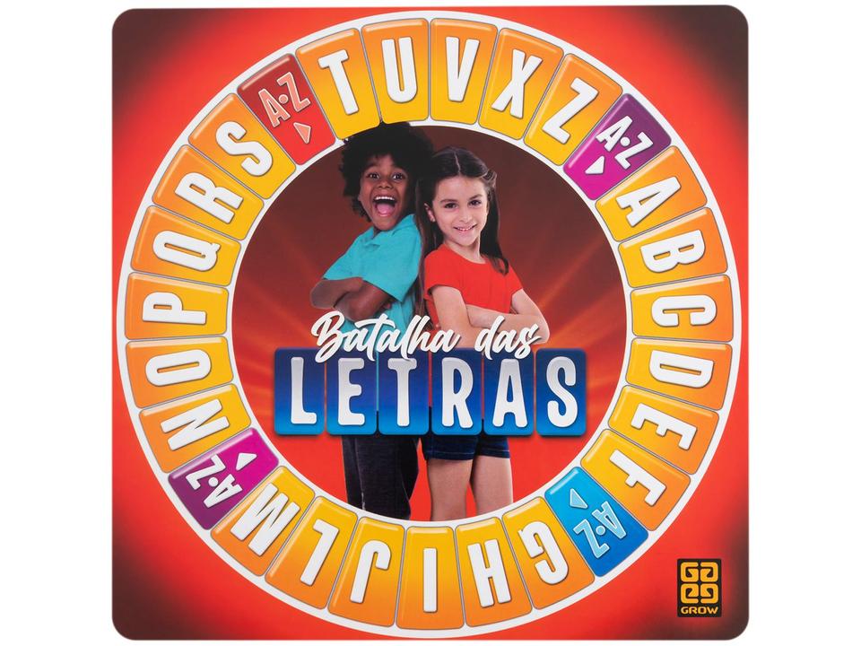 Jogo Batalha das Letras Tabuleiro Grow - 5
