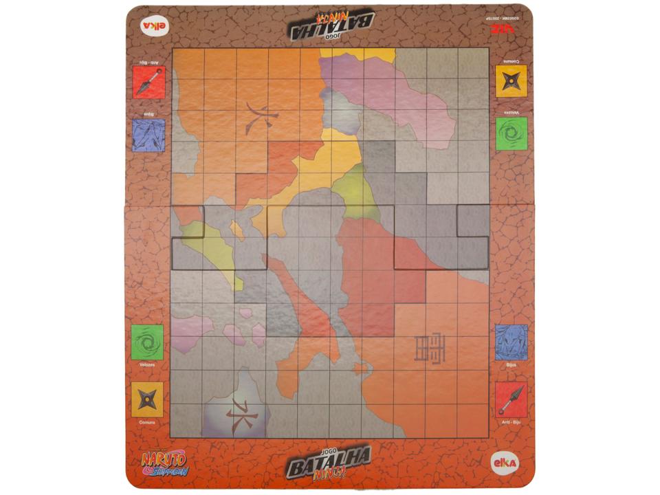 Jogo Batalha Ninja Naruto Shippuden de Tabuleiro - 2