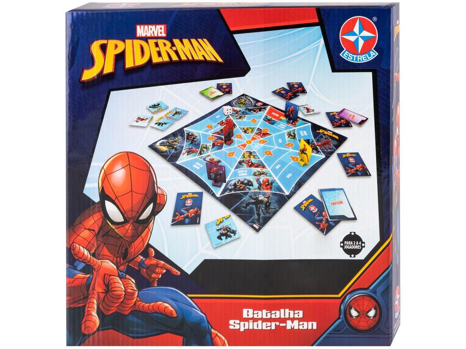 Jogo Batalha Spider Man Tabuleiro Estrela - 6