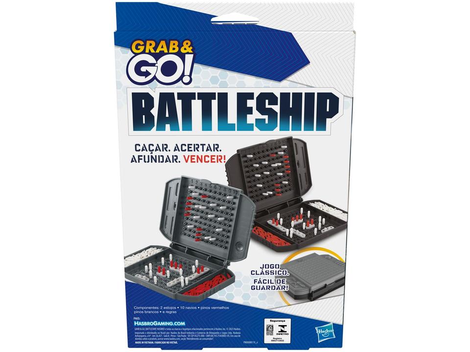 Jogo Battleship Grab and Go Hasbro - 3