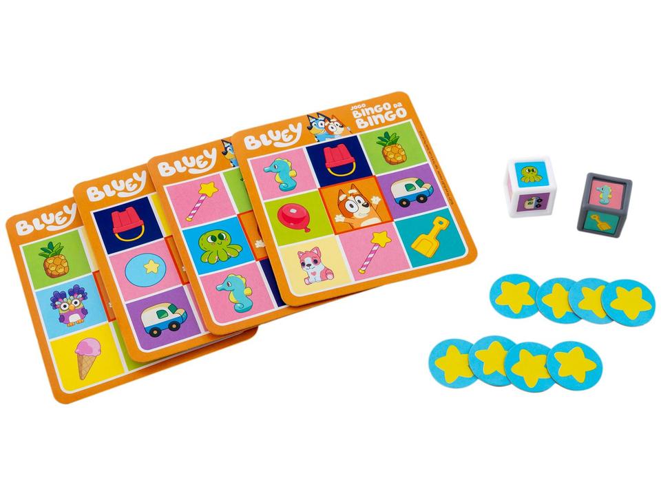 Jogo Bingo da Bingo Bluey Elka - 1